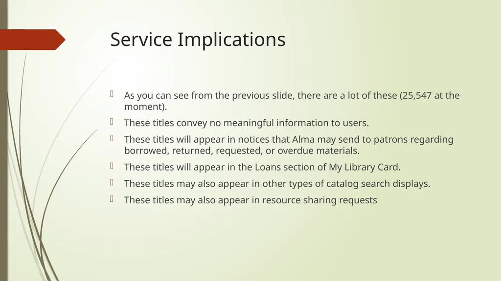 Host Bibliographic Records in Alma/Primo VE What - slide 5 of 24