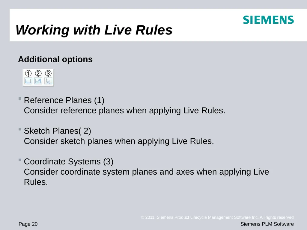 Solid Edge ST4 Training Working with face - slide 20 of 31