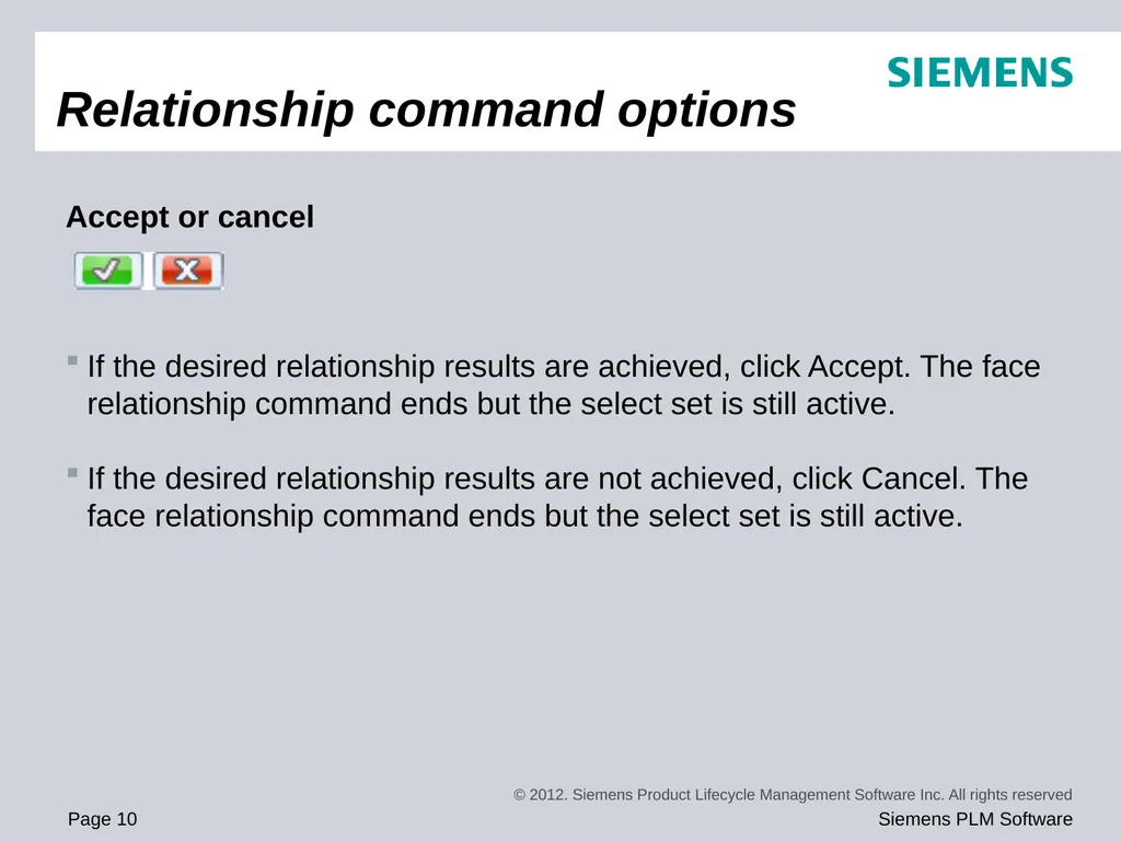 Solid Edge ST5 Training Working with face - slide 10 of 31
