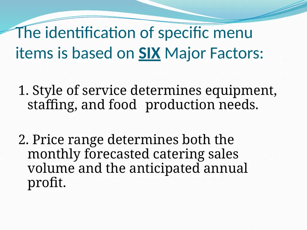 Catering Menu Program CM226 Catering and Event - slide 6 of 51