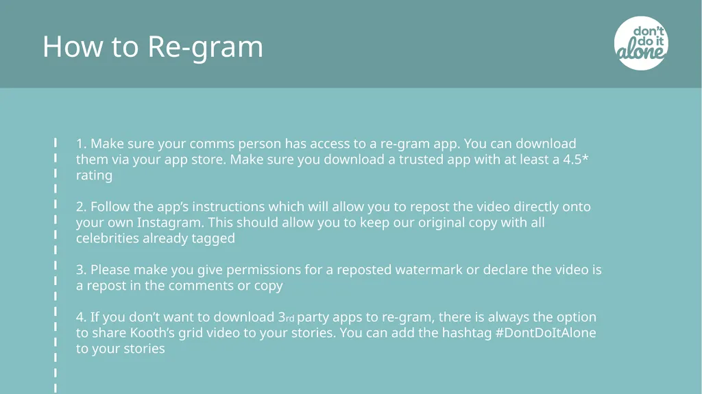 Campaign Information & Sharing Guide Outlining - slide 9 of 15