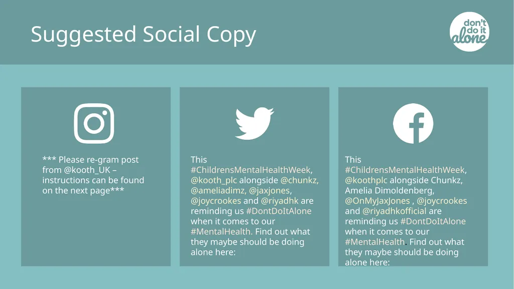 Campaign Information & Sharing Guide Outlining - slide 8 of 15