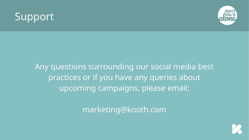 Campaign Information & Sharing Guide Outlining - slide 14 of 15