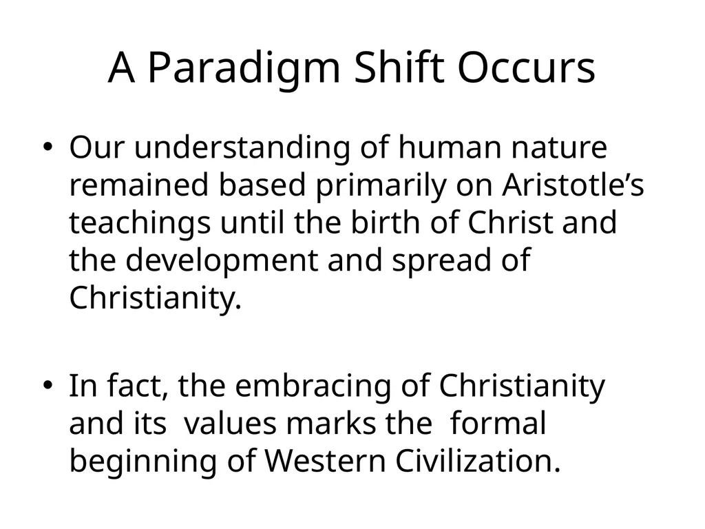 After the Greeks: Christianity and the Rise of the - slide 3 of 36