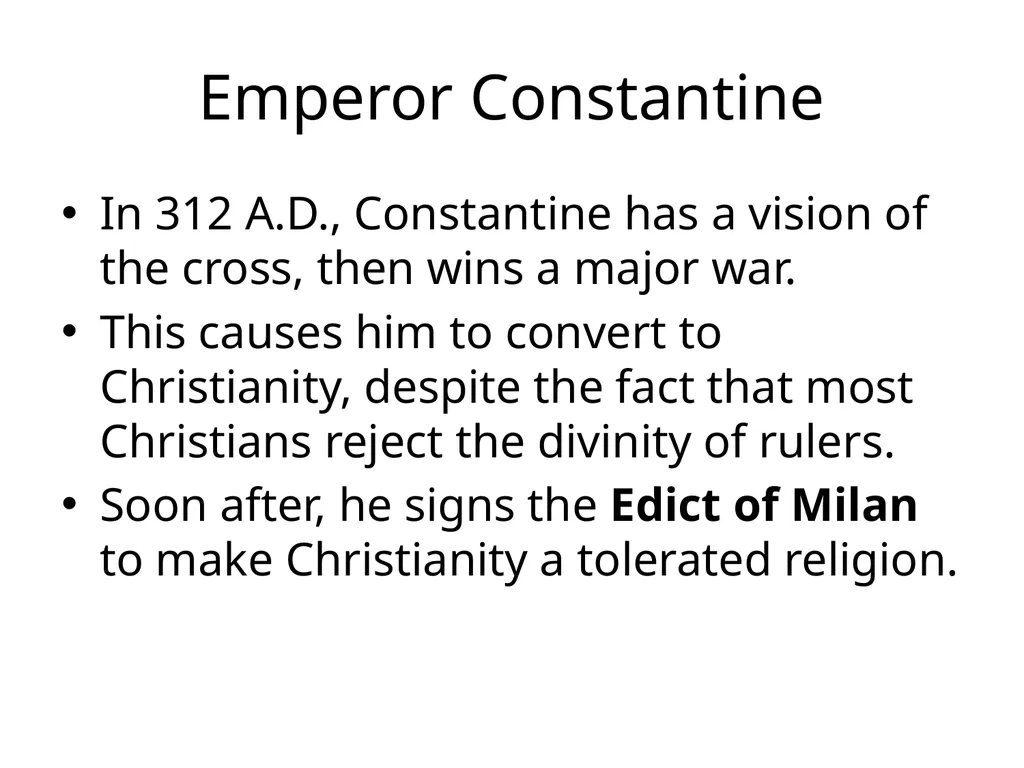 After the Greeks: Christianity and the Rise of the - slide 16 of 36