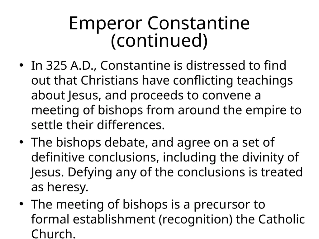 After the Greeks: Christianity and the Rise of the - slide 17 of 36