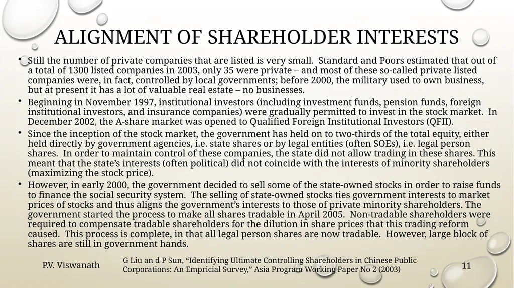 Equity markets The Chinese financial system, - slide 11 of 19