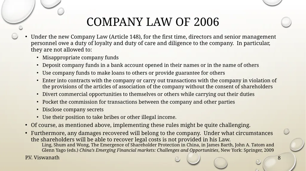 Equity markets The Chinese financial system, - slide 8 of 19