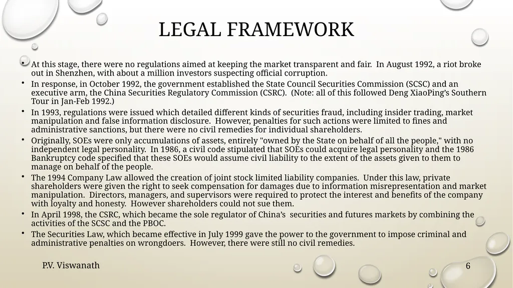 Equity markets The Chinese financial system, - slide 6 of 19