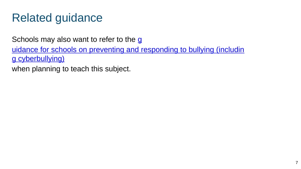 Teaching about caring friendships Part of: - slide 7 of 52