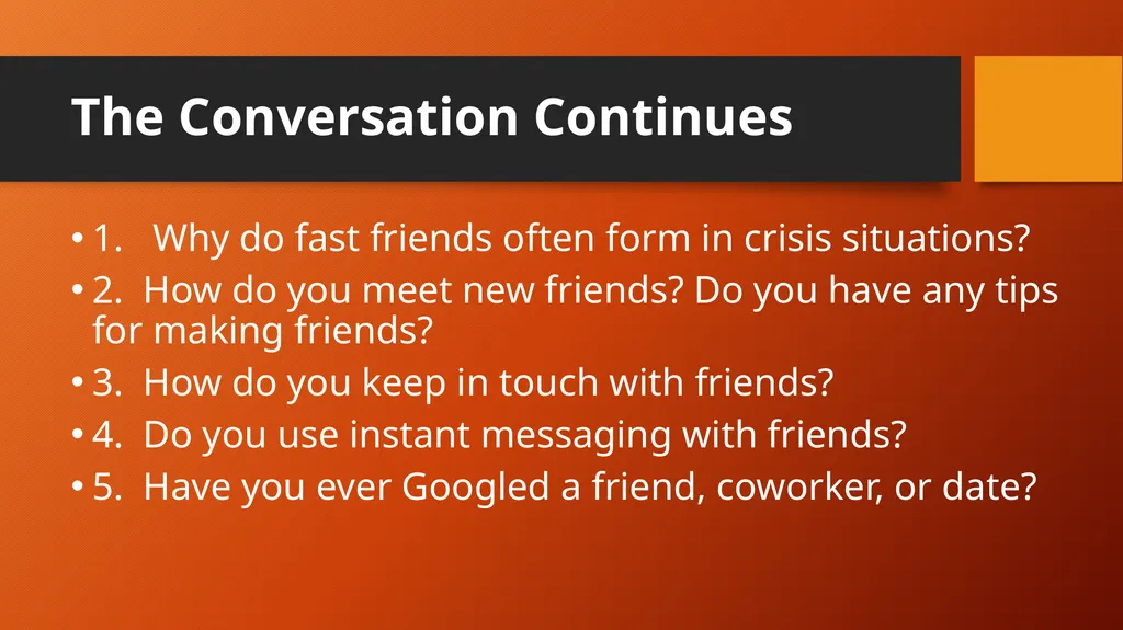 Making & Keeping Friends Haider Al-Mansury - slide 9 of 10