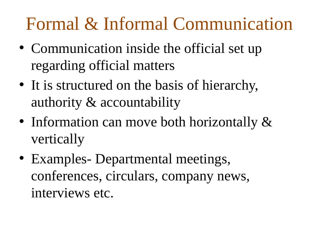 What is Communication Communication From the Latin - slide 14 of 21