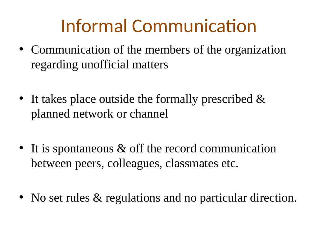 What is Communication Communication From the Latin - slide 15 of 21