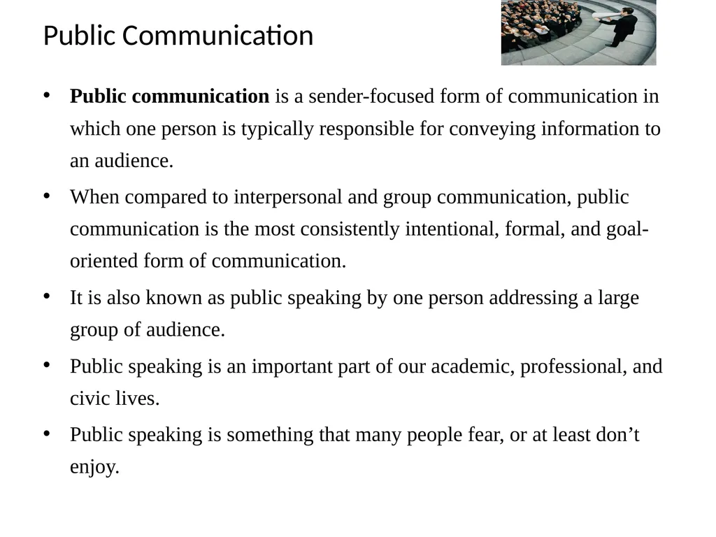 What is Communication Communication From the Latin - slide 20 of 21