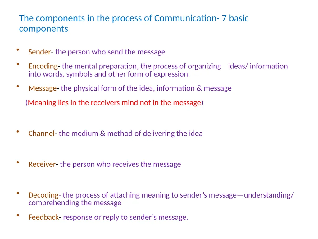 What is Communication Communication From the Latin - slide 5 of 21