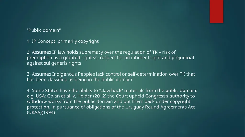 Taking UNDRIP Seriously indigenous peoples have - slide 13 of 17