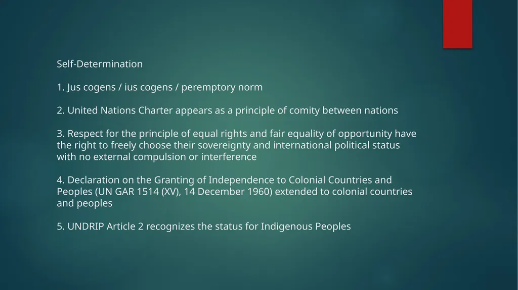 Taking UNDRIP Seriously indigenous peoples have - slide 7 of 17