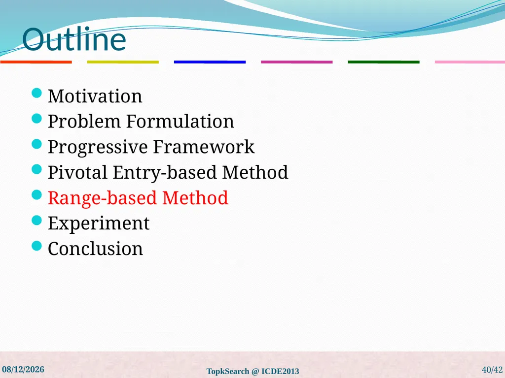 Top-k String Similarity Search with Edit-Distance - slide 40 of 54