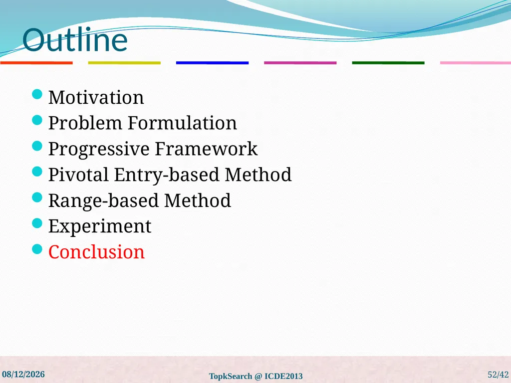 Top-k String Similarity Search with Edit-Distance - slide 52 of 54