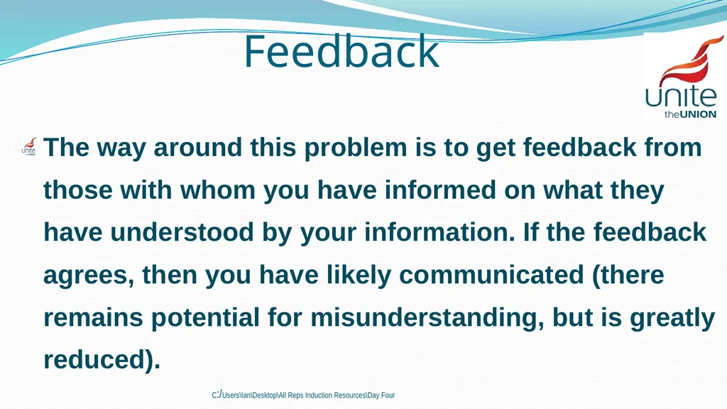 Communication C:\Users\Ian\Desktop\All Reps - slide 21 of 23