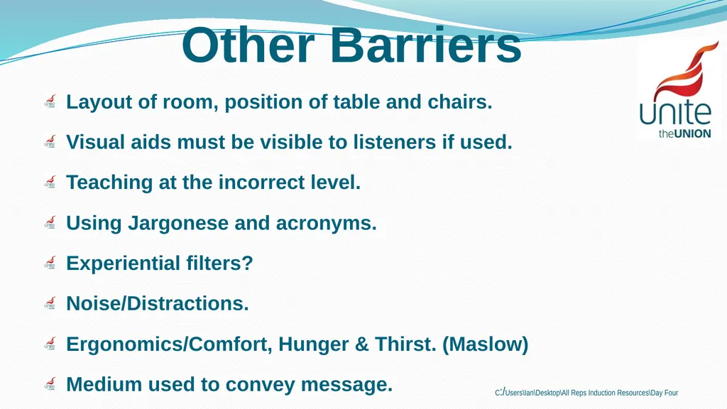 Communication C:\Users\Ian\Desktop\All Reps - slide 13 of 23