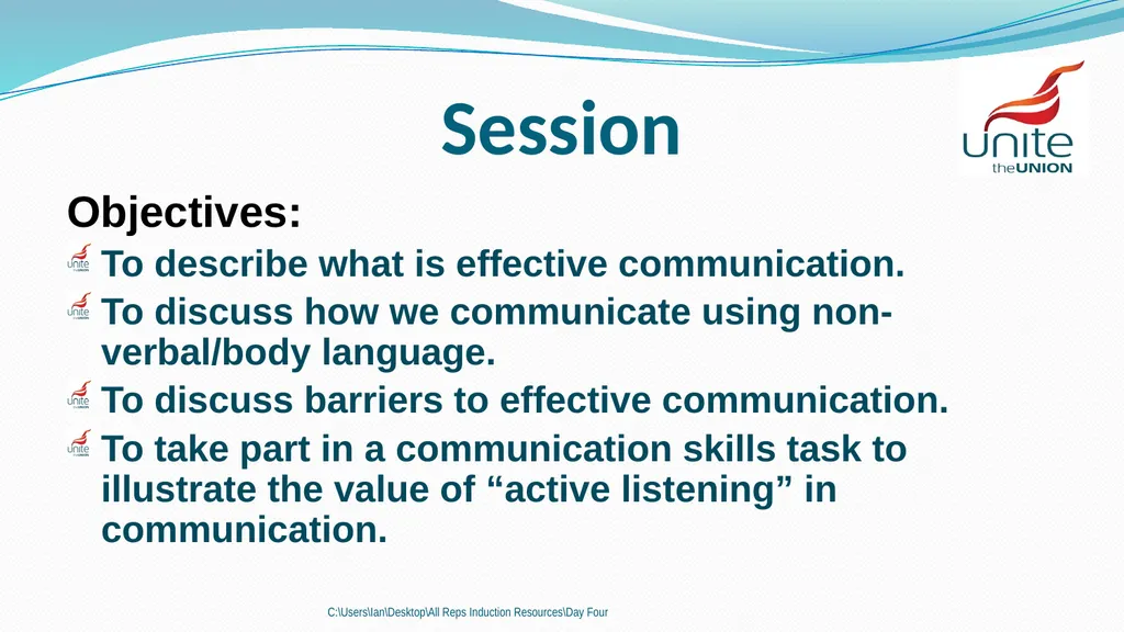 Communication C:\Users\Ian\Desktop\All Reps - slide 3 of 23