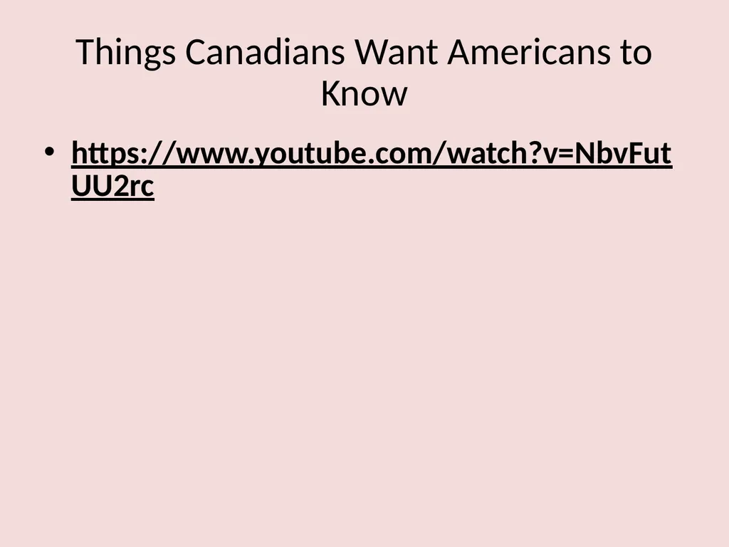 Canadian Stereotypes #1. EH? #2. We’re all really - slide 20 of 21