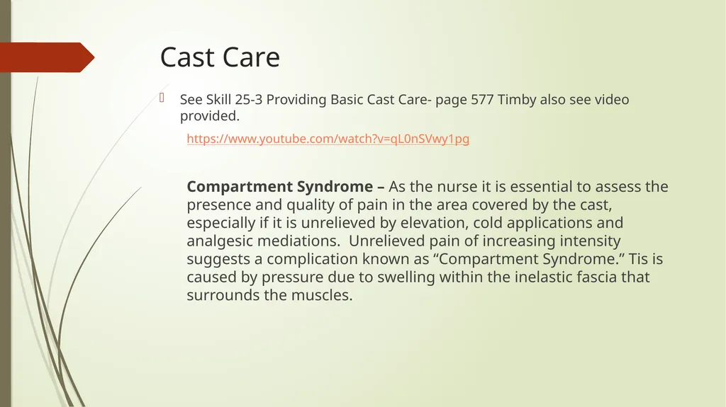 Mechanical Immobilization Karen Malt, MSN, RN - slide 16 of 21