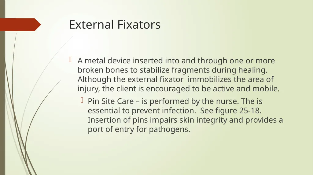 Mechanical Immobilization Karen Malt, MSN, RN - slide 20 of 21