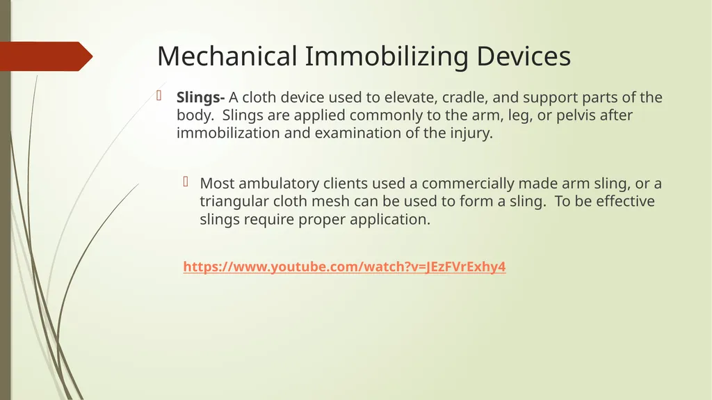 Mechanical Immobilization Karen Malt, MSN, RN - slide 10 of 21