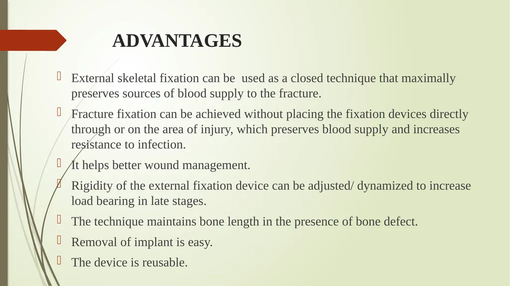 Techniques of external fracture fixation . Dr. - slide 13 of 22
