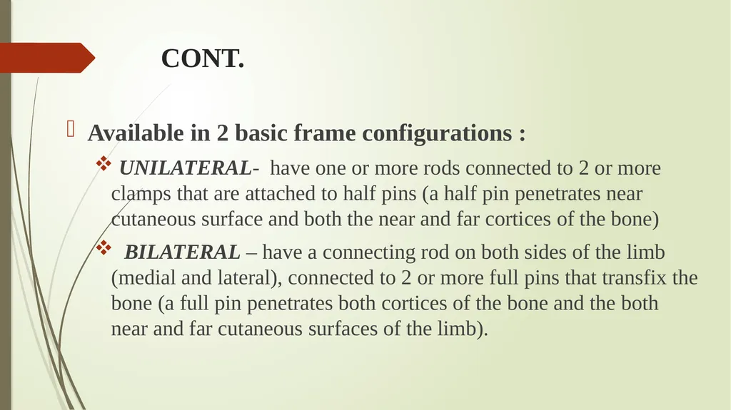 Techniques of external fracture fixation . Dr. - slide 19 of 22
