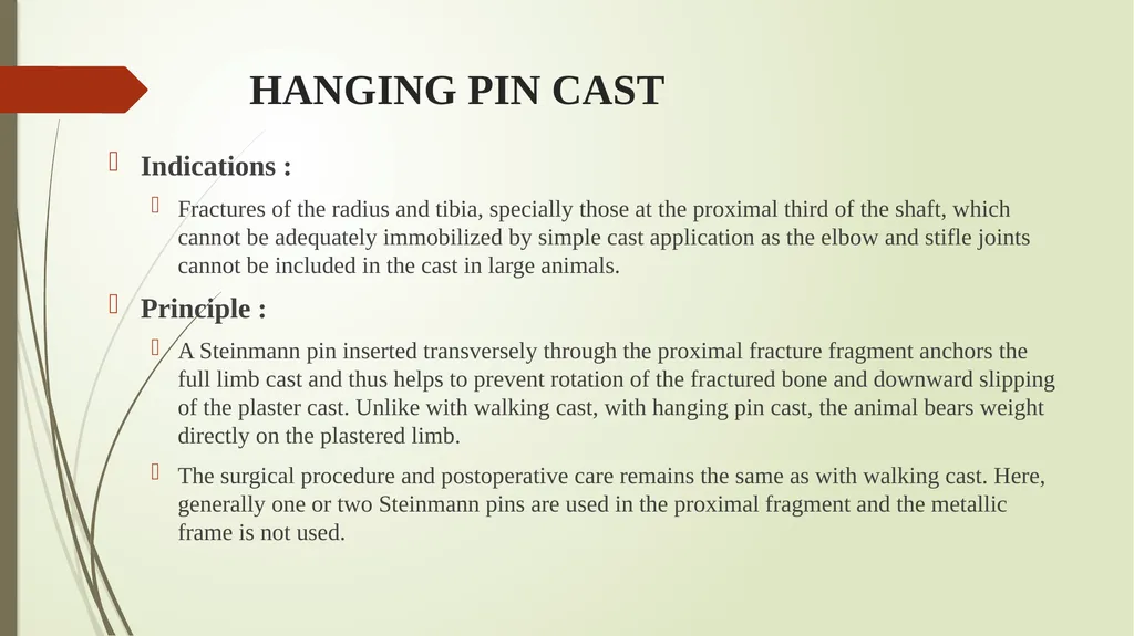 Techniques of external fracture fixation . Dr. - slide 9 of 22