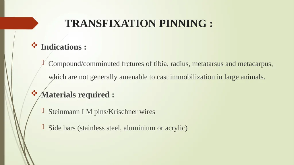 Techniques of external fracture fixation . Dr. - slide 22 of 22