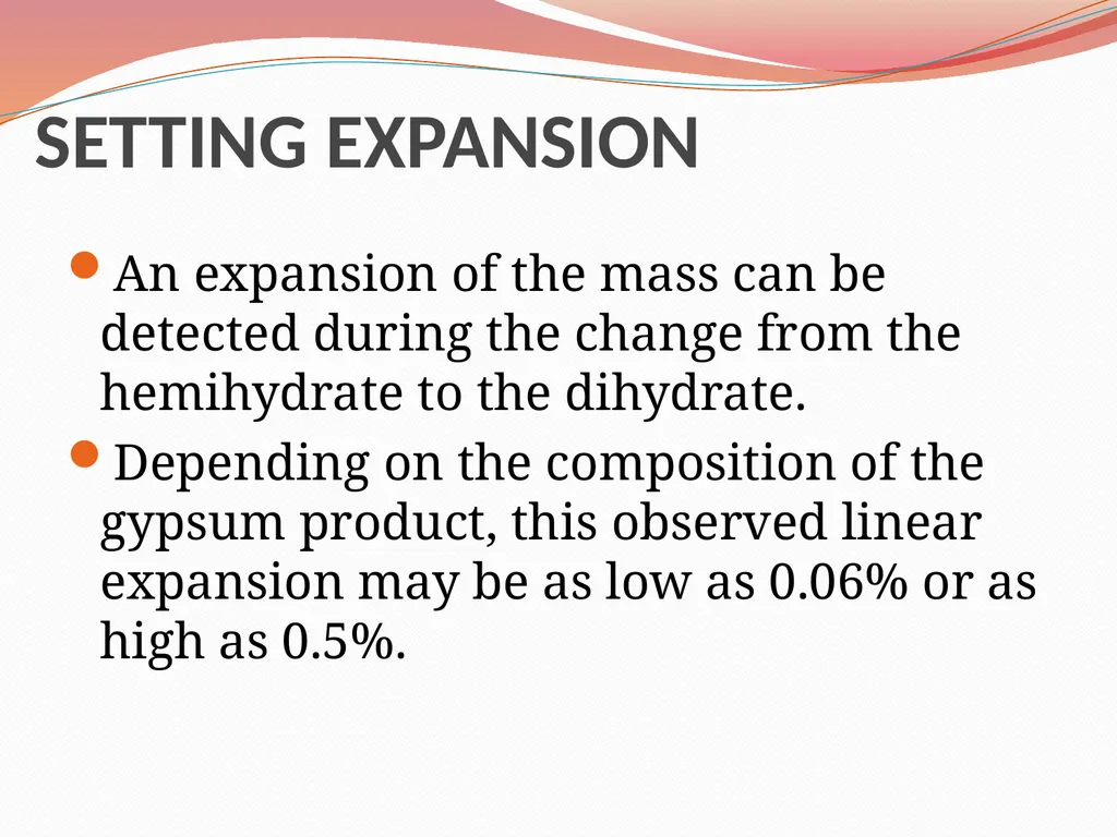 MODELS AND DIE MATERIALS CONTENTS INTRODUCTION - slide 14 of 41