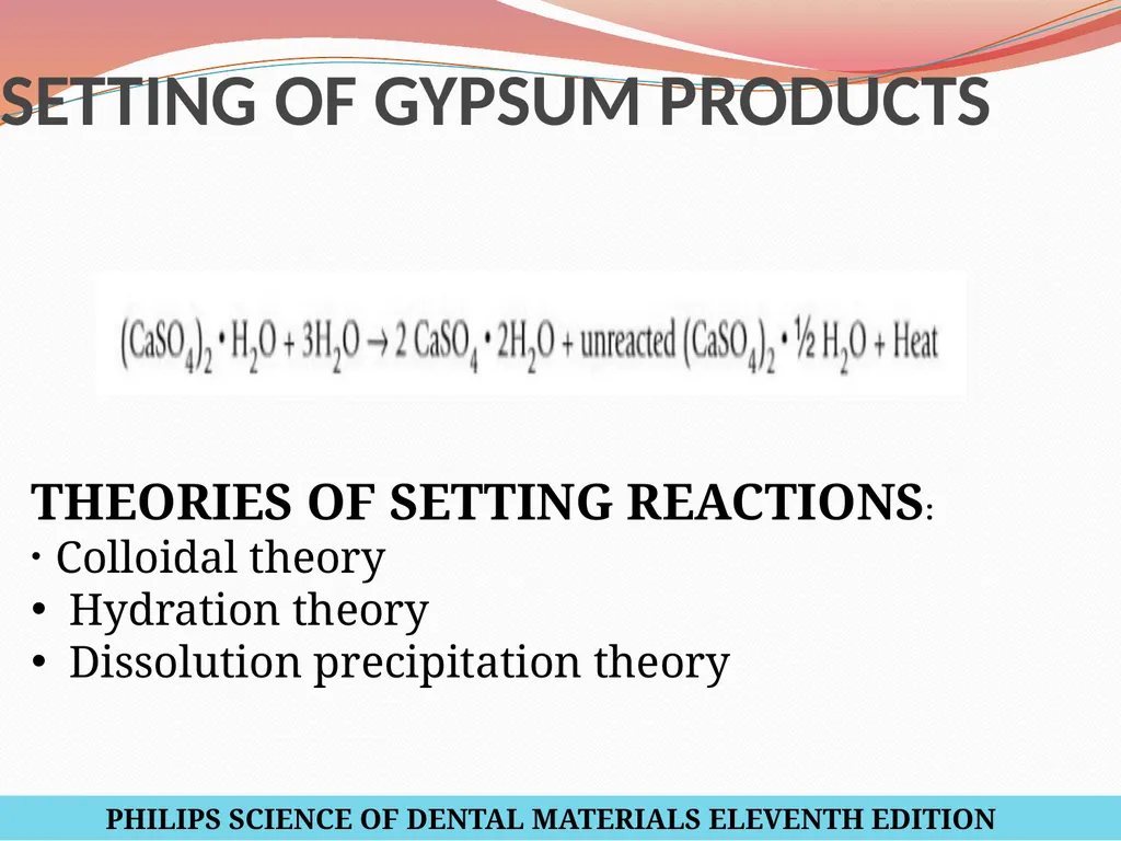 MODELS AND DIE MATERIALS CONTENTS INTRODUCTION - slide 10 of 41