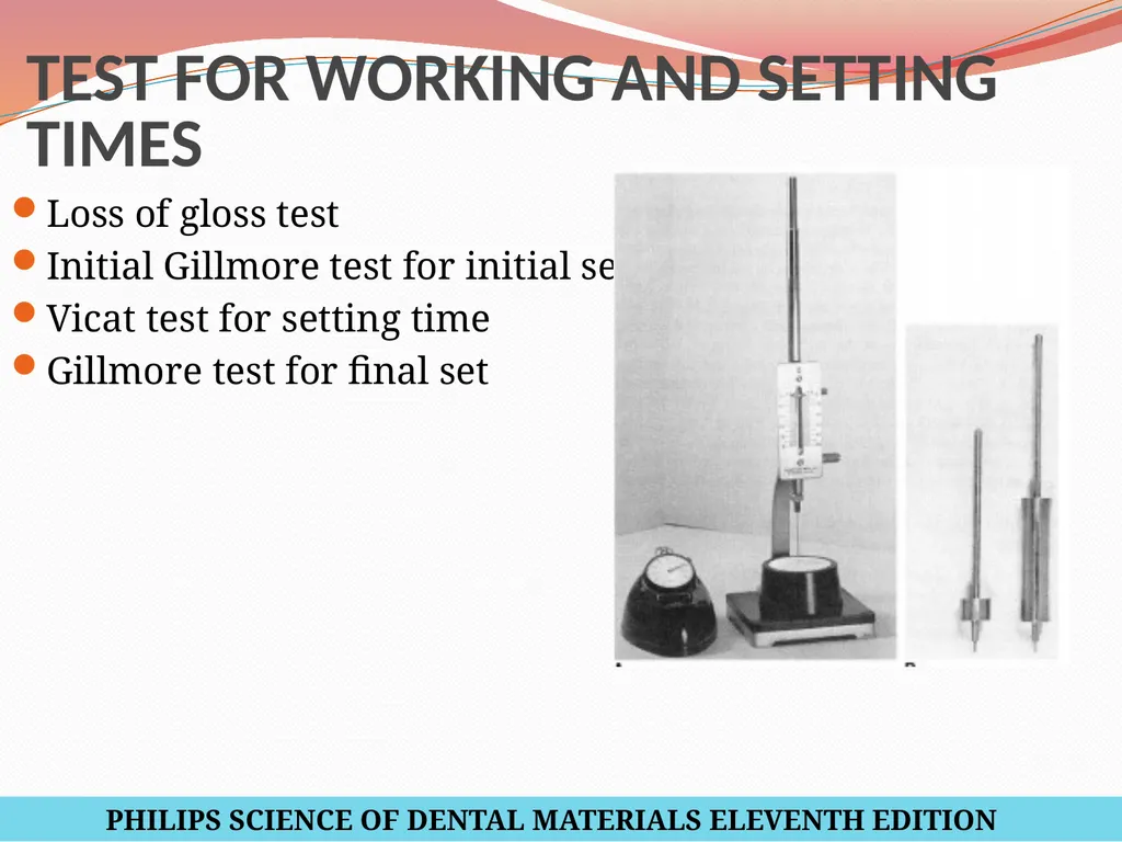MODELS AND DIE MATERIALS CONTENTS INTRODUCTION - slide 12 of 41