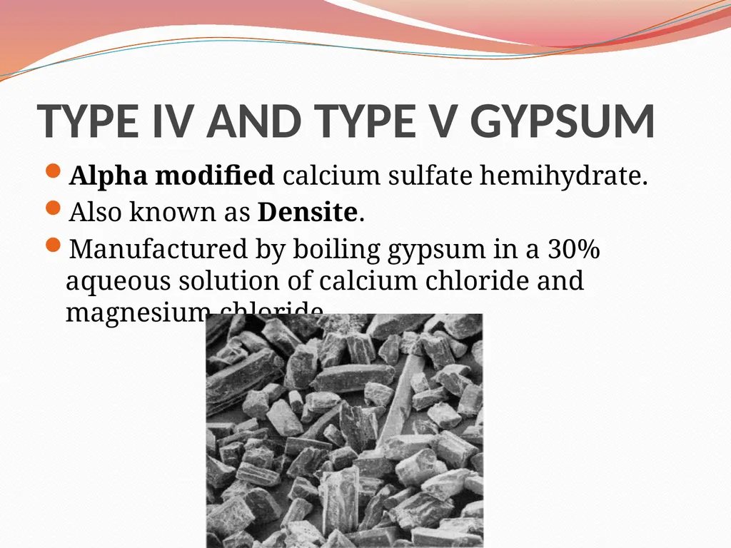 MODELS AND DIE MATERIALS CONTENTS INTRODUCTION - slide 9 of 41
