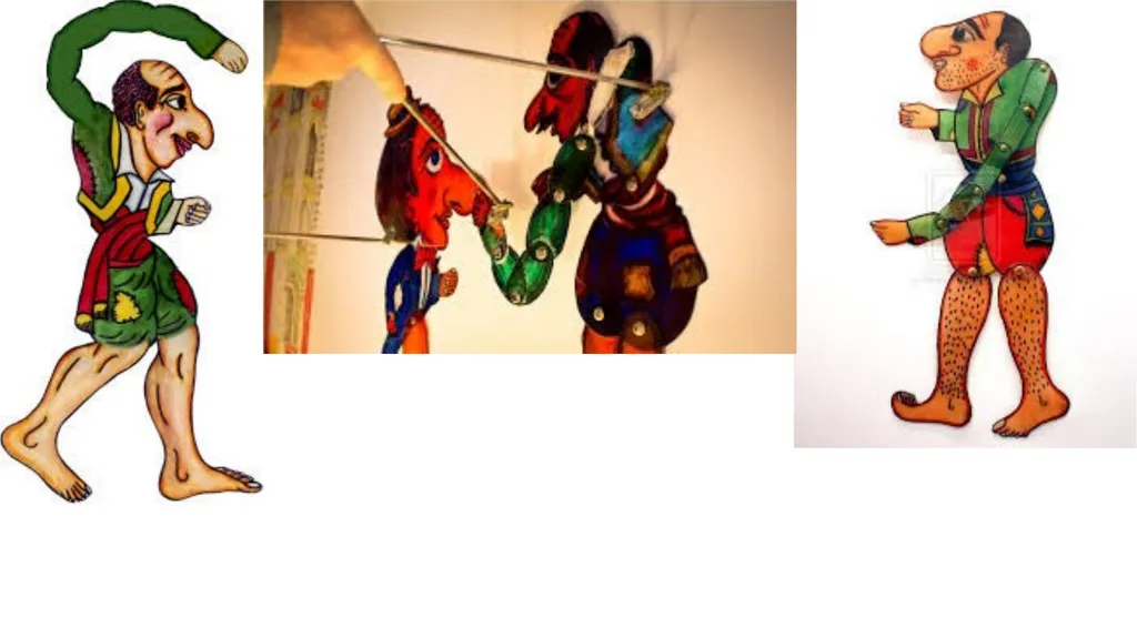 Drama presentation Greek shadow puppet theatre: - slide 8 of 12