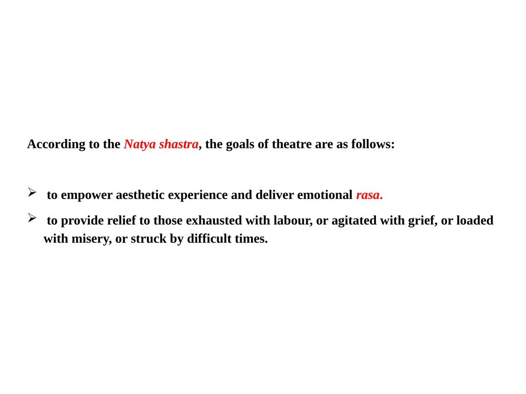 Natya Shaastra Chapter VI Sentiments [RASA] Theory - slide 10 of 18
