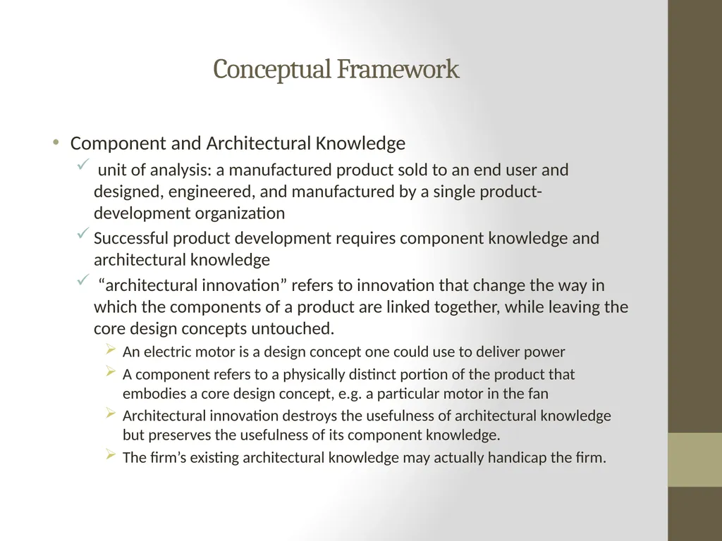 Architectural Innovation: The Reconfiguration of - slide 3 of 10