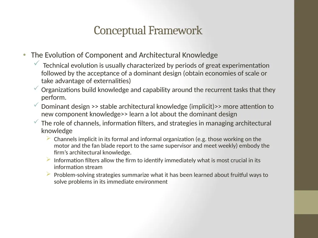 Architectural Innovation: The Reconfiguration of - slide 5 of 10