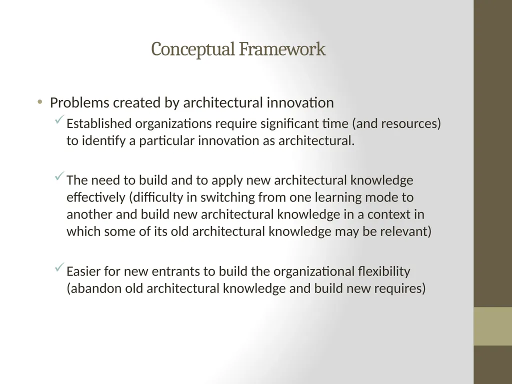 Architectural Innovation: The Reconfiguration of - slide 6 of 10