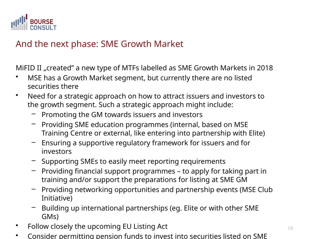 The Macedonian Capital Market: Development - slide 18 of 21
