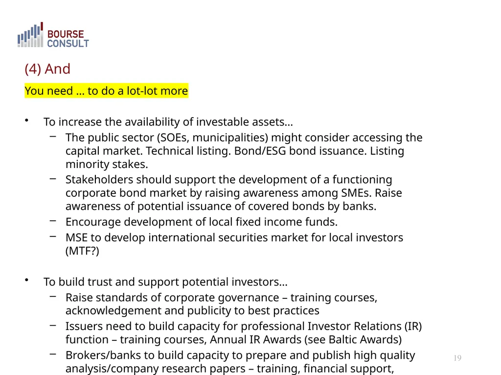 The Macedonian Capital Market: Development - slide 19 of 21