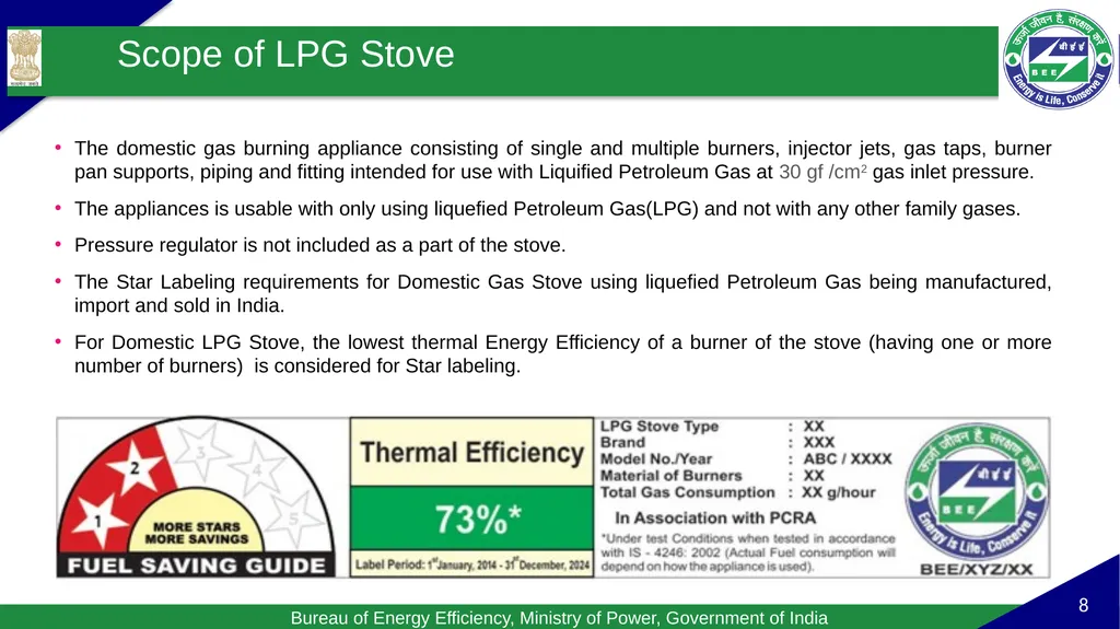 Standards & Labeling (S&L) program Standards & - slide 8 of 11