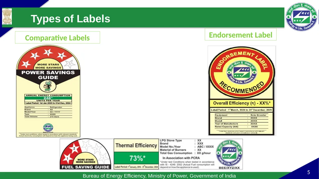 Standards & Labeling (S&L) program Standards & - slide 5 of 11