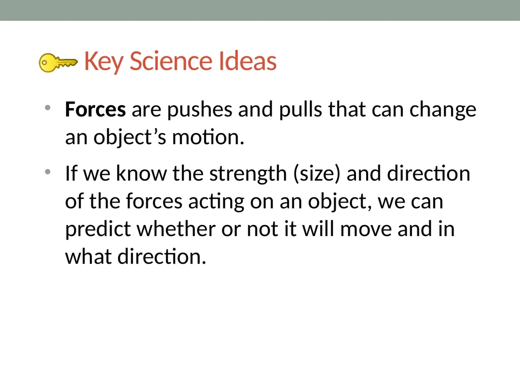 forces Lesson 6A How Can Ideas about Forces Help - slide 12 of 13