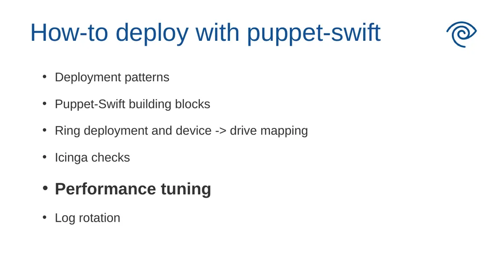 An Intro to Puppet-Swift Deployment automation for - slide 18 of 24