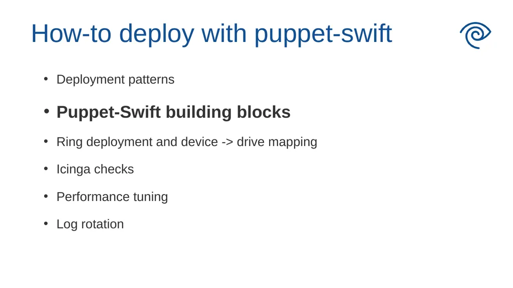 An Intro to Puppet-Swift Deployment automation for - slide 6 of 24